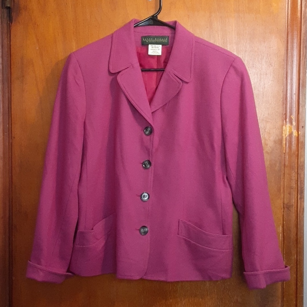 Harve Benard Women's Wool Blend Blazer